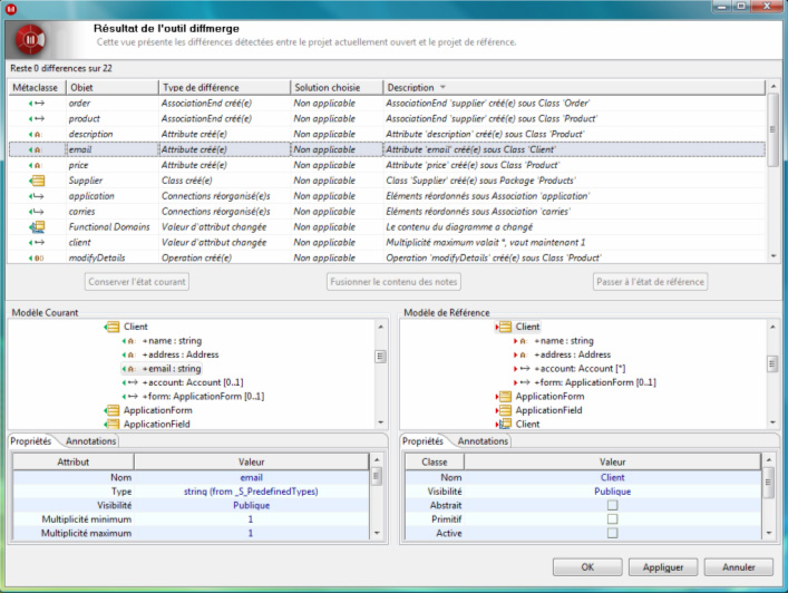 Modelio Diff/Merge