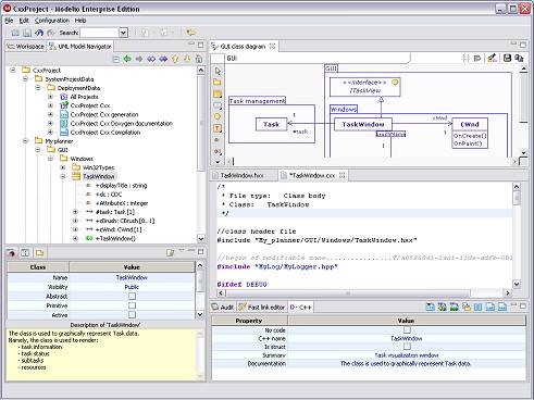 C++ Designer in action