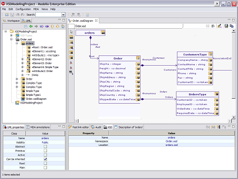 Modelio XSD Designer