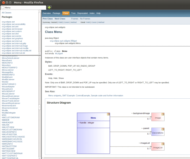 Javadoc améliorée