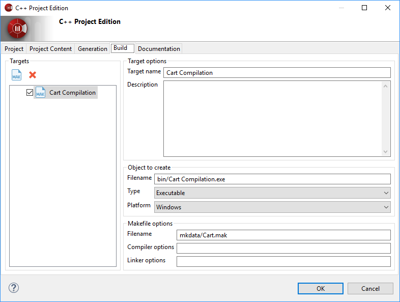 C++ édition de projet