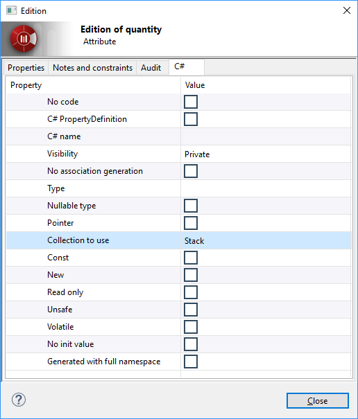 C# attribute edition