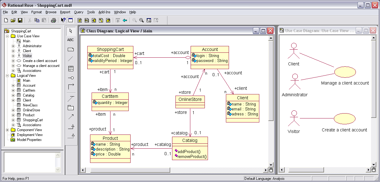 rational rose tutorial