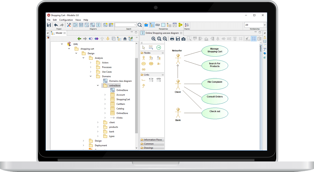 UML model and diagram