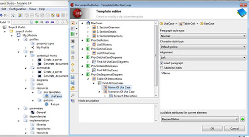 modelio-studio-doc-template small