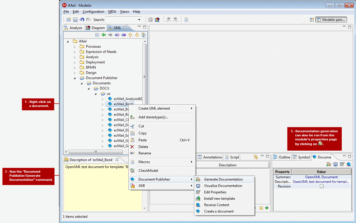 Documentpublisher principles generate document DocPub Fig4