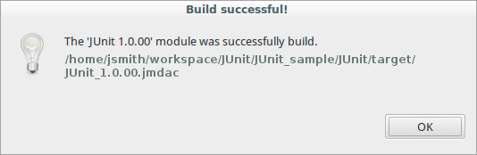 Junit dev packaging Buildsuccessful