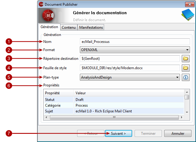 Documentpublisher documentpublisher principles create document docpubFR 002