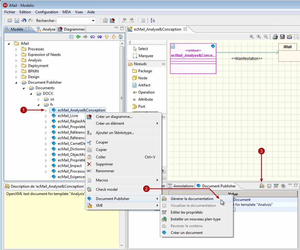 Documentpublisher documentpublisher principles generate document docpubFR 004