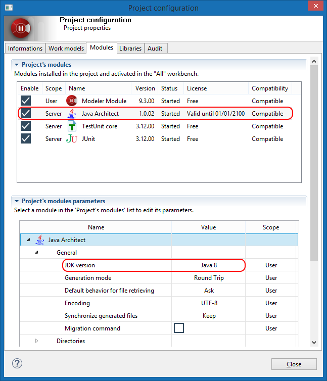 jdk version 8